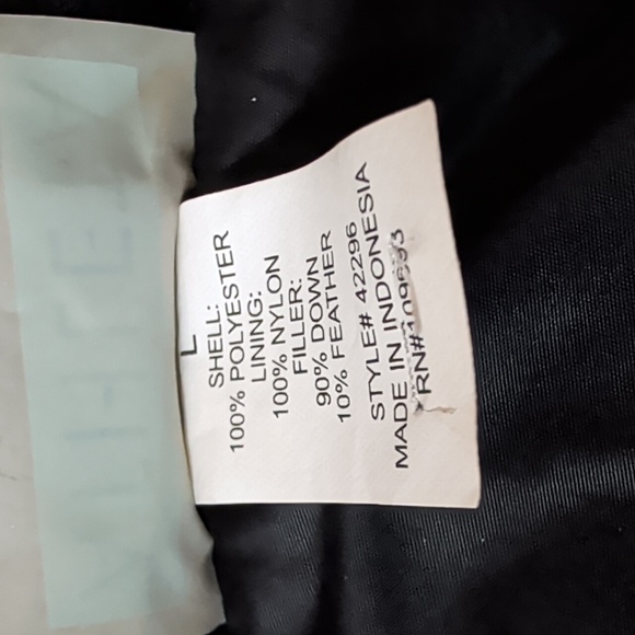 Athleta Down Feather Puffer Vest - Size Large - Picture 10 of 10